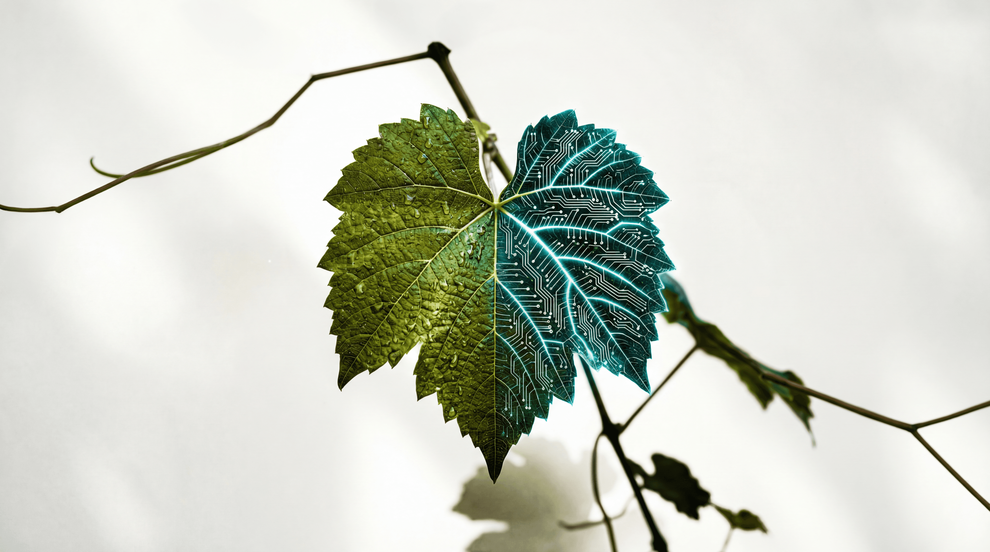 LECREXS vineyard technology leaf