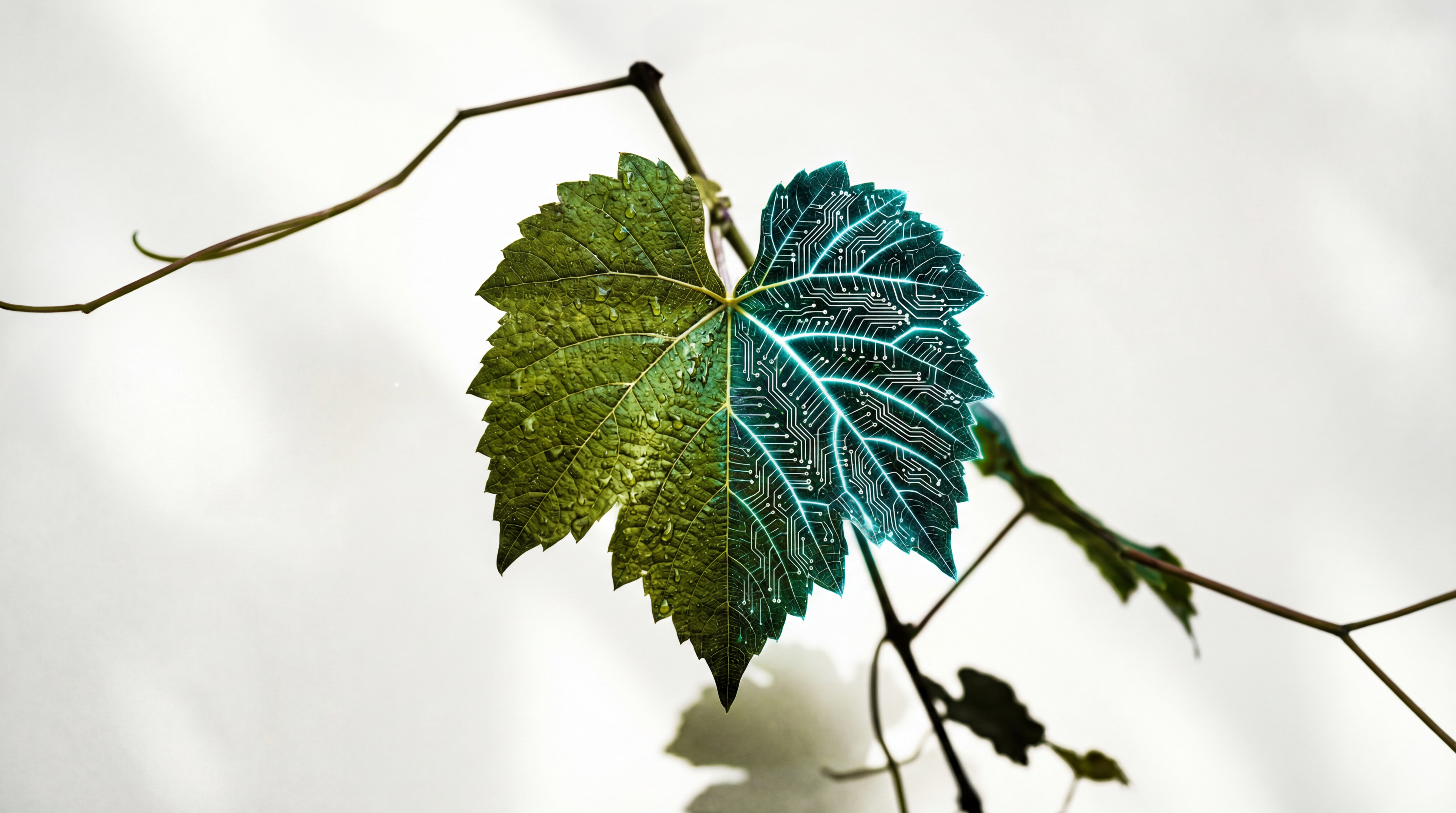 LECREXS vineyard technology leaf